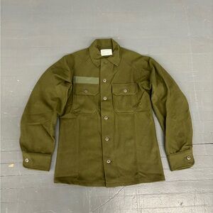 Vintage 70s military wool shirt